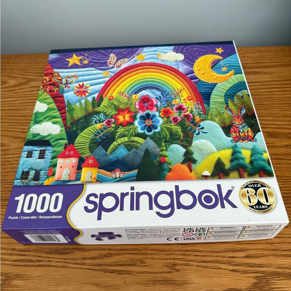 Springbok Rainbow Adventure 1000-Piece Puzzle